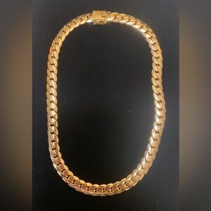 14kt Gold Filled Necklace Cuban Link